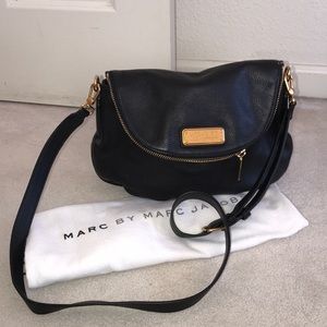 Marc by Marc Jacobs Black Leather Crossbody